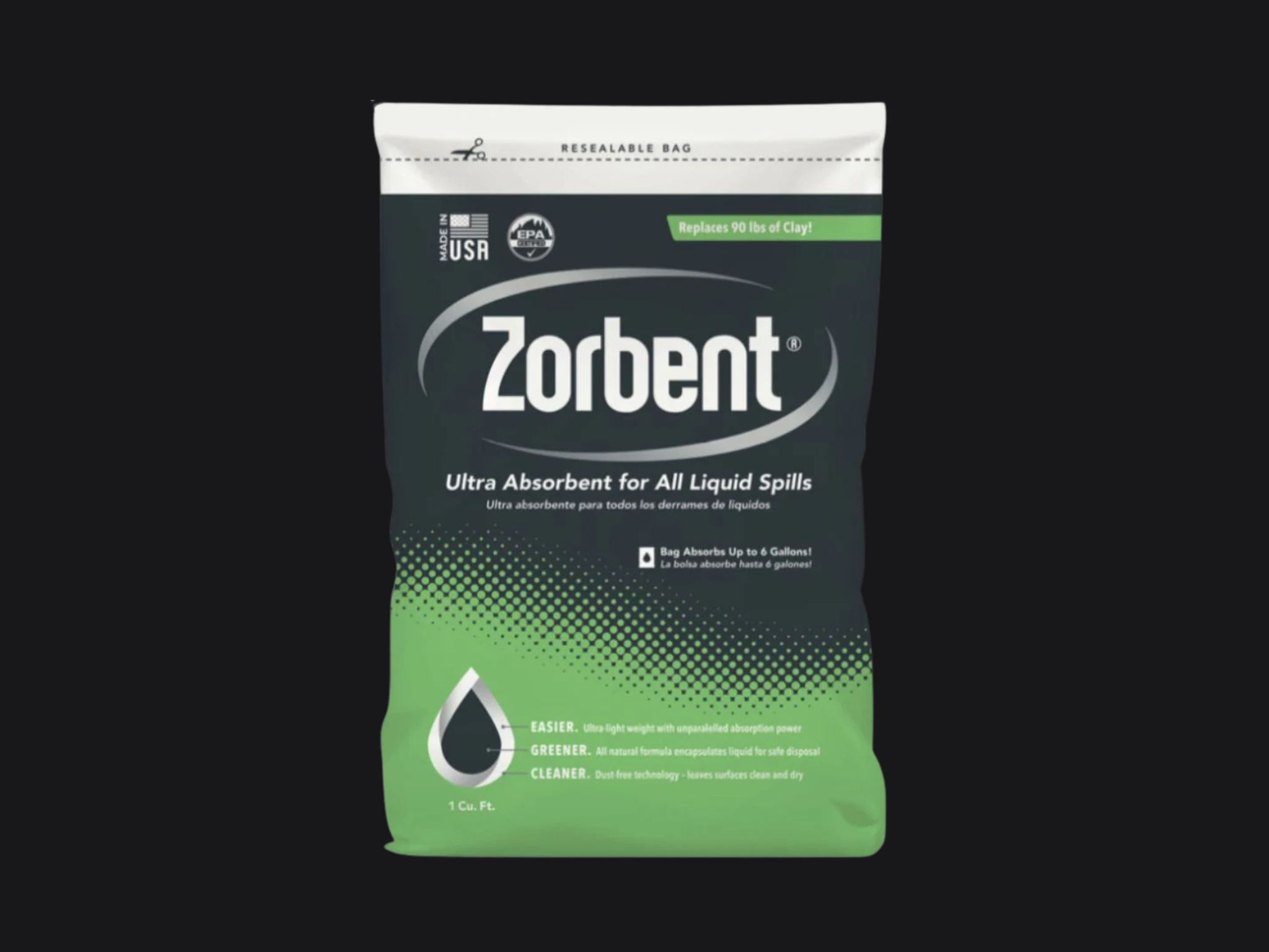 Zorbent 1 Cu Ft Bag