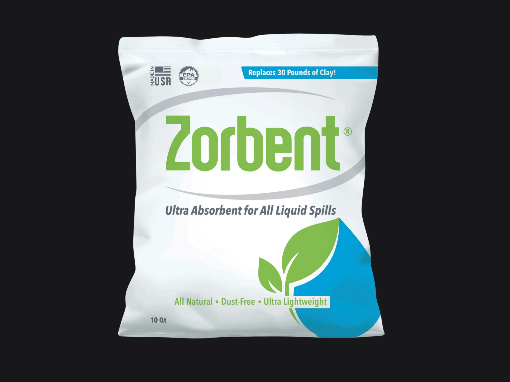 Zorbent 10 Qt Refil Bag