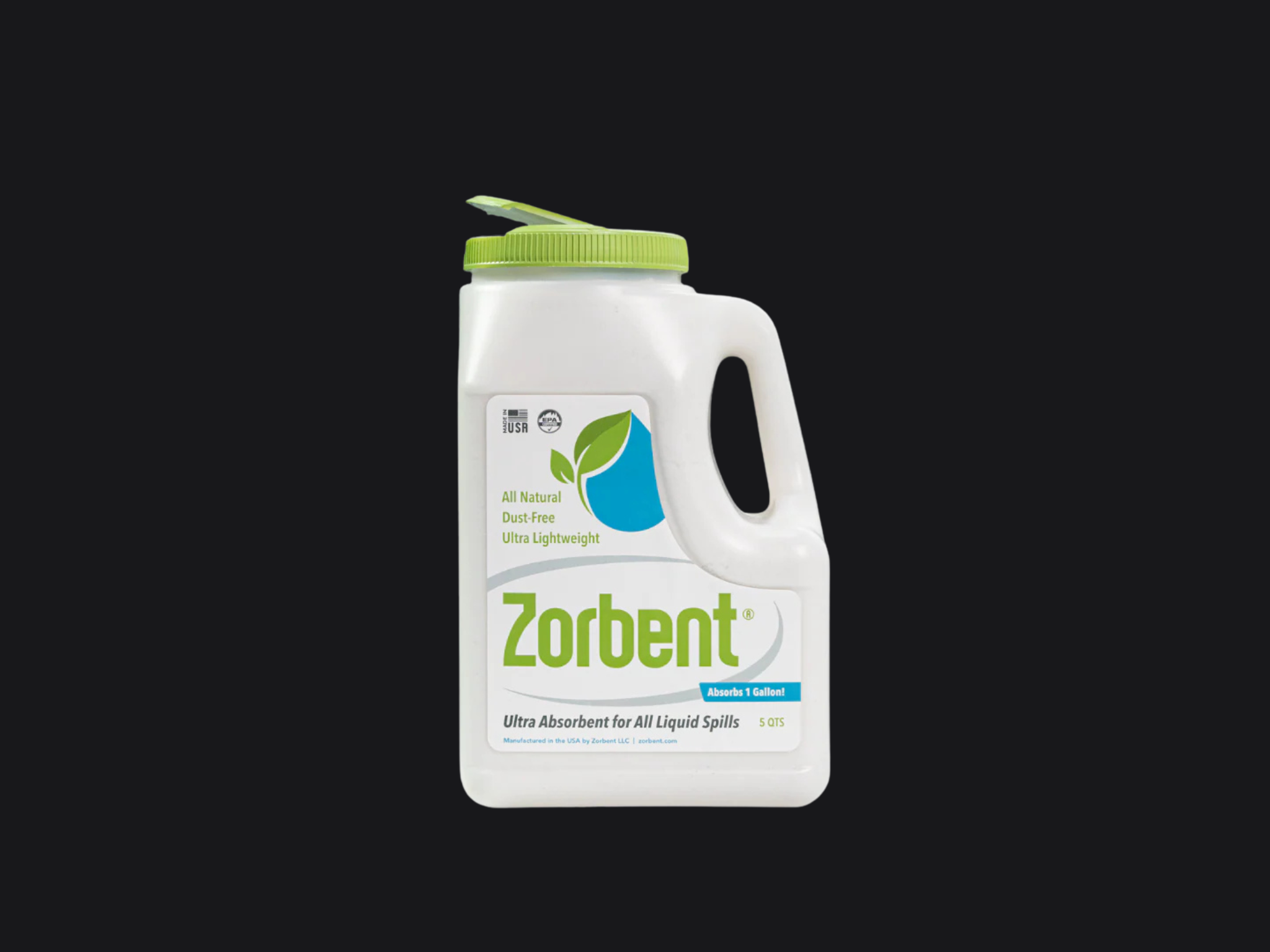 Zorbent 5 QT Shaker Jug